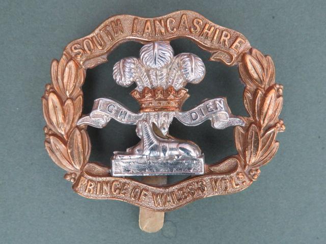 British Army, The Prince of Wales's Volunteers (South Lancashire Regiment) 4th Battalion Cap Badge