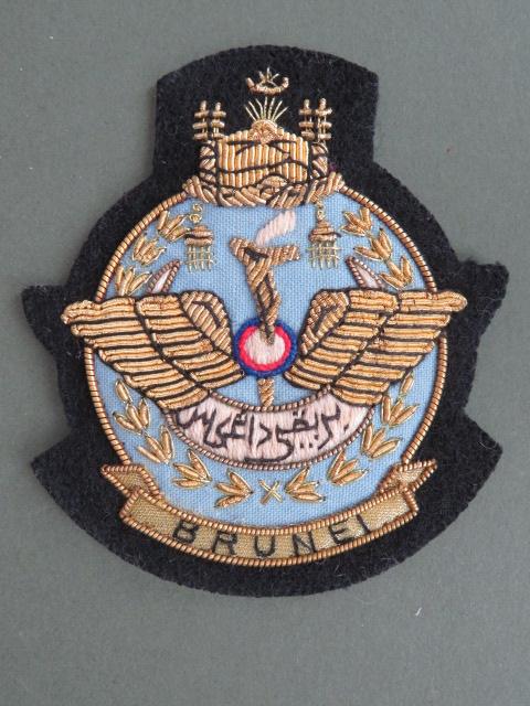 Brunei Air Force Officer's Hat Badge