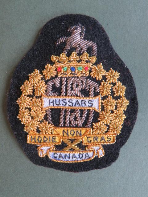 Canada Army The 1st Hussars Officers' Beret Badge