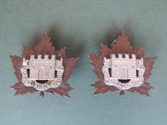 Canada Army The Fort Garry Horse Collar Badges