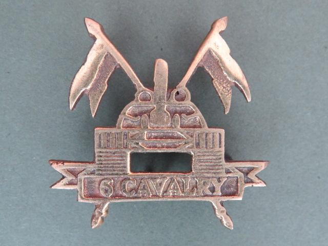 Pakistan Army Post 1947 6th Lancers (Cavalry) Headdress Badge