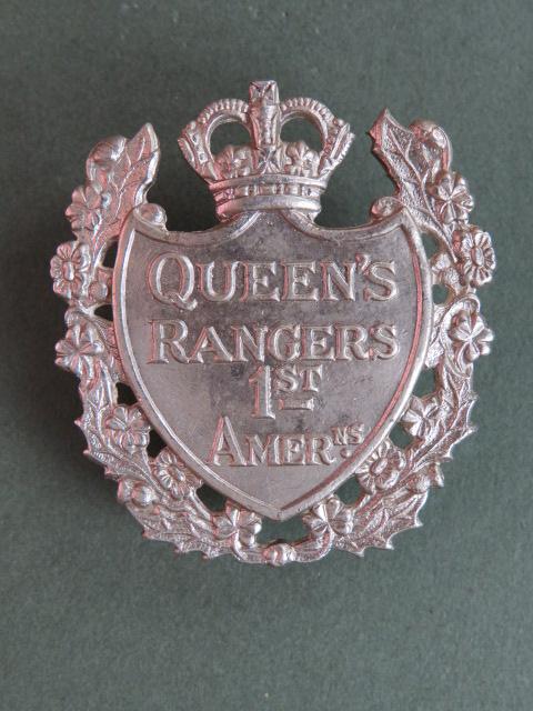 Canada Army The Queen's York Rangers (1st American Regiment) Cap Badge