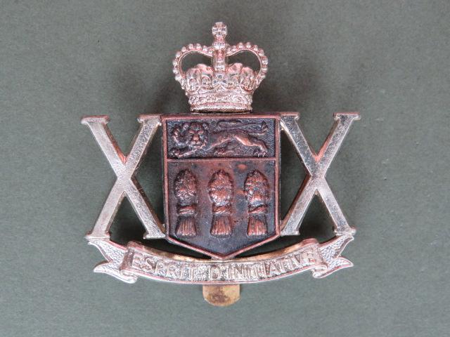 Canada Army 20th Saskatchewan Dragoons (Armoured) Cap Badge