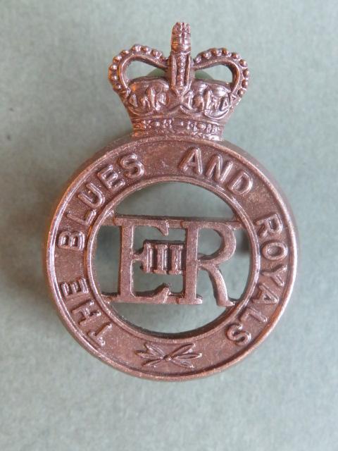 British Army The Blues and Royals Cap Badge