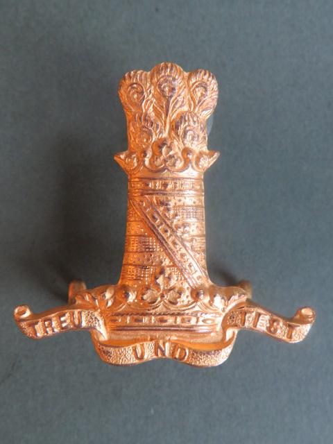 British Army The 11th Hussars Officer's Cap Badge