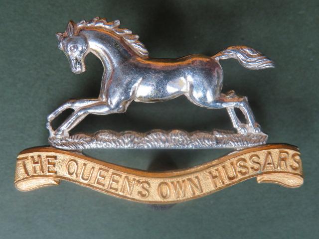British Army The Queen's Own Hussars Officers' Cap Badge