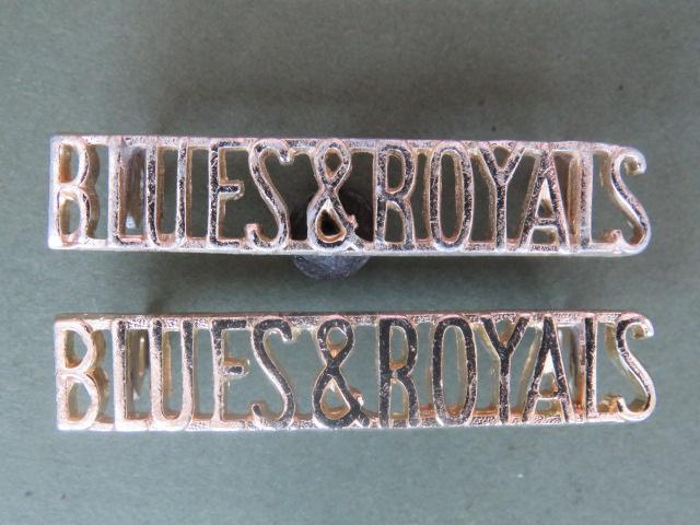 British Army The Blues and Royals Shoulder Titles