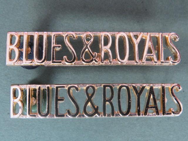 British Army The Blues and Royals Shoulder Titles