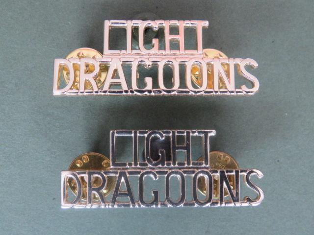 British Army The Light Dragoons Shoulder Titles