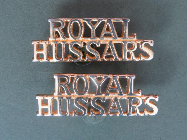 British Army The Royal Hussars Shoulder Title