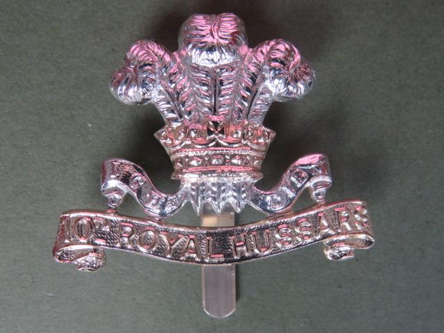 British Army The 10th Royal Hussars Cap Badge