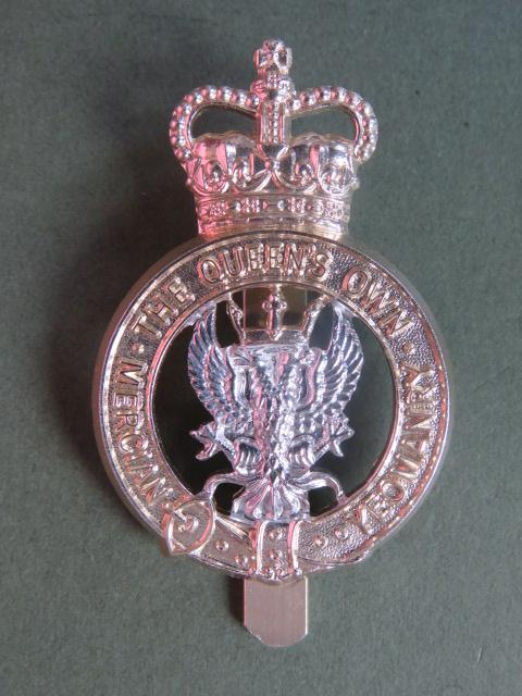 British Army The Queen's Own Mercian Yeomanry Cap Badge