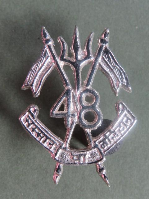 India Army 48th Armoured Regiment Headdress Badge