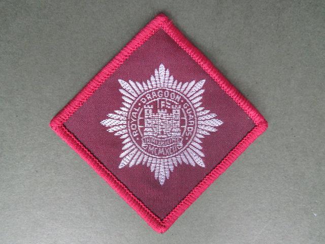 British Army Royal Dragoon Guards Cloth Beret Badge