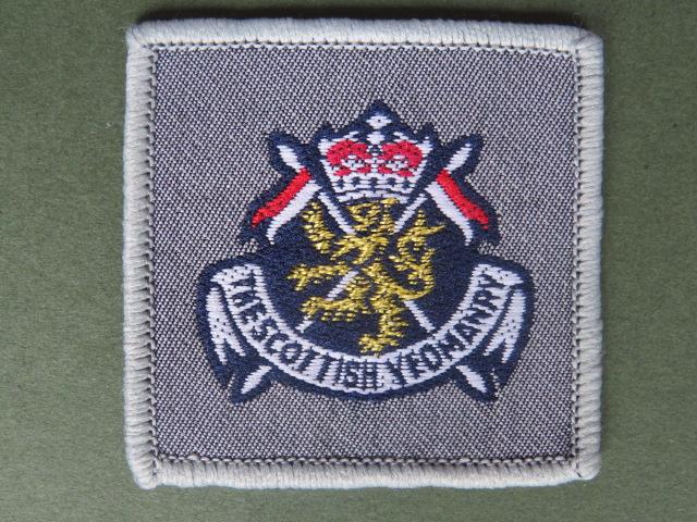 British Army The Scottish Yeomanry Beret Badge