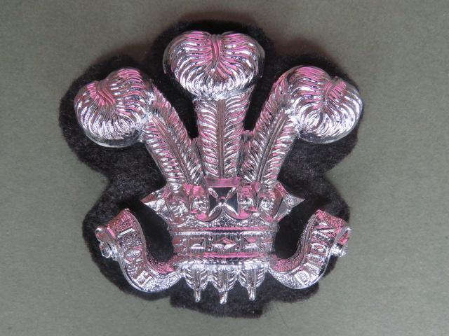 British Army The 9th/12th Royal Lancers (Prince of Wales's Own) No2 Dress Arm Badge