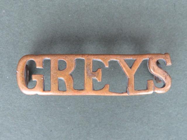 British Army Royal Scots Greys (2nd Dragoon) Shoulder Title