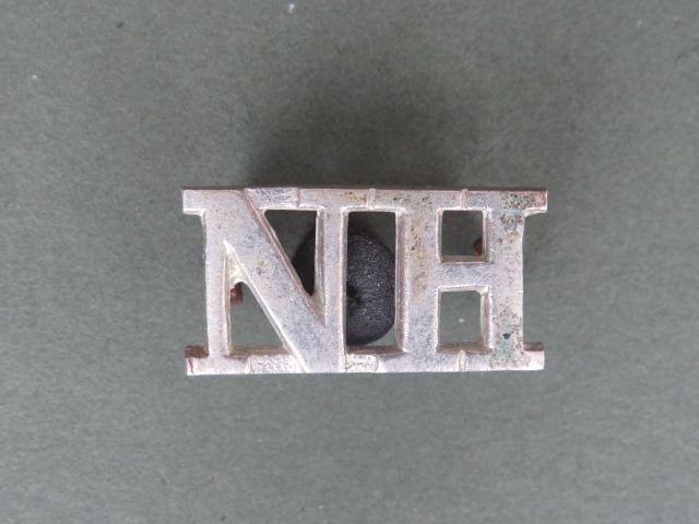 British Army The Northumberland Hussars Shoulder Title