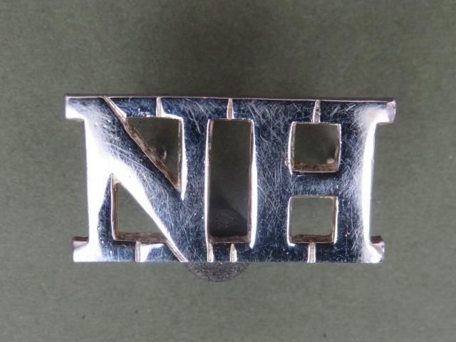 British Army The Northumberland Hussars Shoulder Title