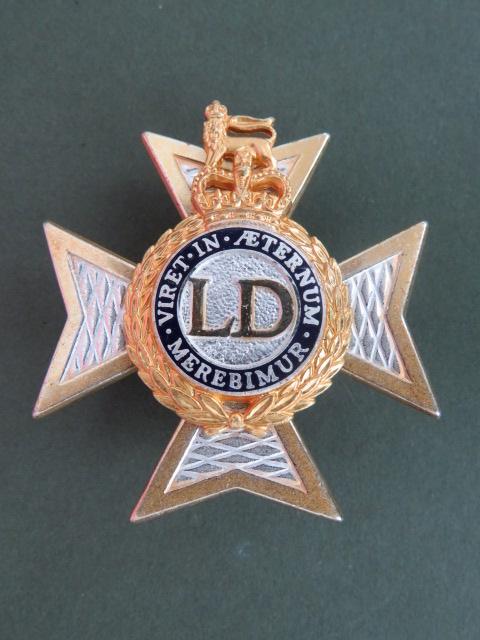 British Army The Light Dragoons Cap Badge