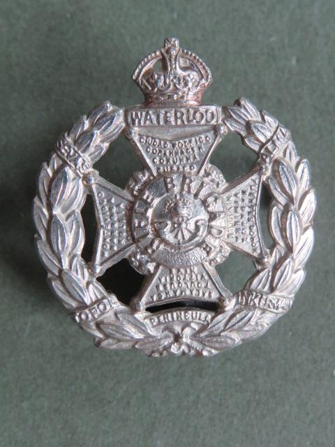 British Army The Rifle Brigade Edwardian Cap Badge