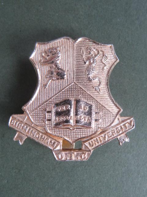 British Army Birmingham University OTC (Officer Training Corps) Cap Badge