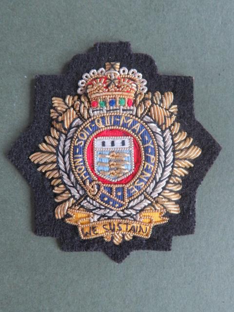 British Army Royal Logistic Corps Officers' Beret Badge