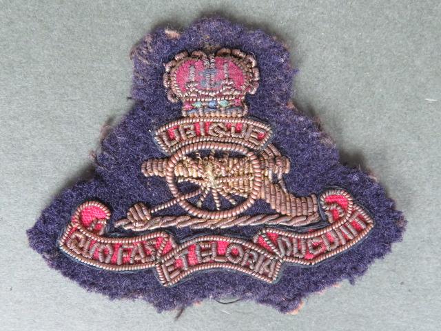 British Army Royal Artillery Officers' Beret Badge