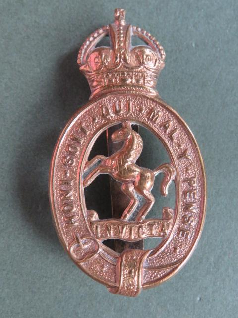 British Army The Royal East Kent Yeomanry Cap Badge