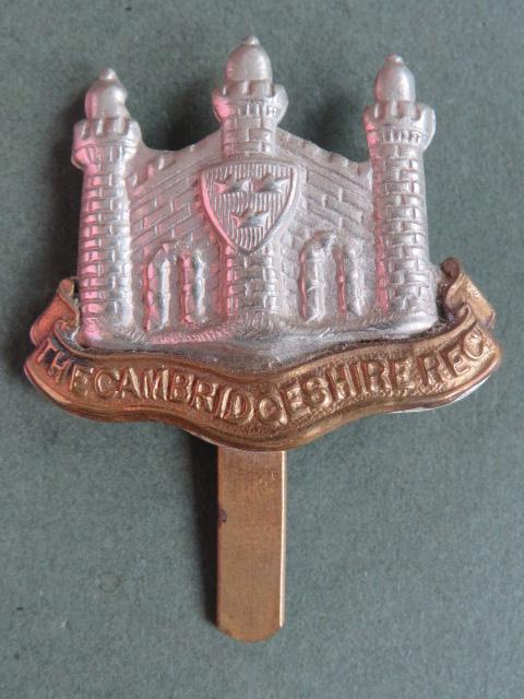 British Army The Cambridgeshire Regiment Cap Badge