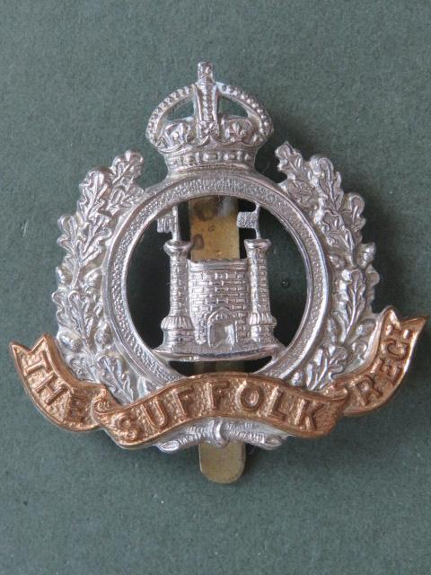 British Army The 4th, 5th & 6th Battalion's, The Suffolk Regiment Cap Badge