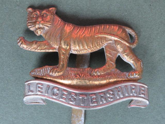 British Army The 4th, 5th & 6th Battalions, The Leicestershire Regiment Cap Badge