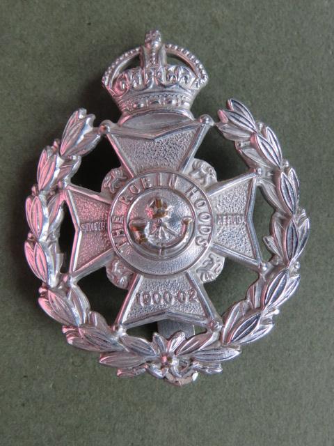 British Army WW1 Period, The Sherwood Foresters, 7th Robin Hood Battalion Cap Badge