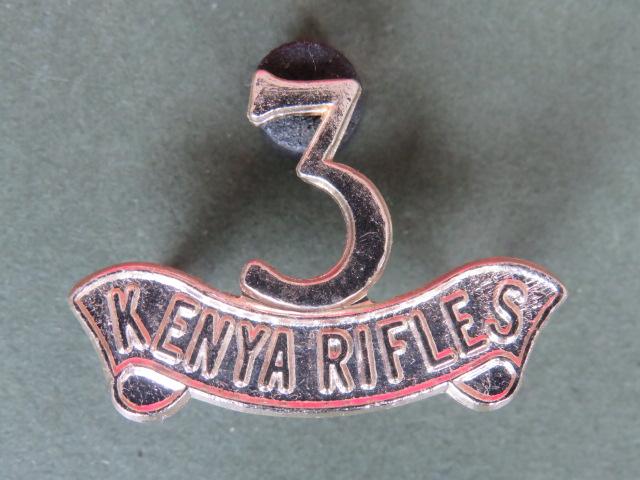 Kenya Army 3rd Kenya Rifles Cap Badge