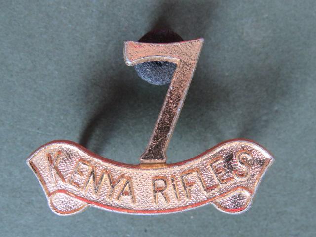Kenya Army 7th Kenya Rifles Cap Badge