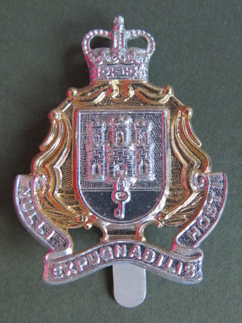 British Army The Gibraltar Regiment Cap Badge
