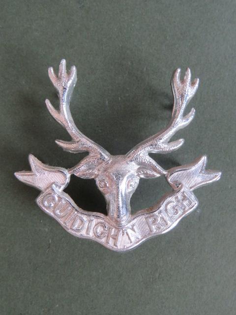 British Army The Seaforth Highlanders Glengarry Badge