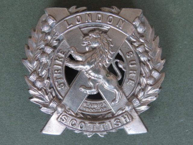 British Army The 14th London Regiment (London Scottish) Cap Badge