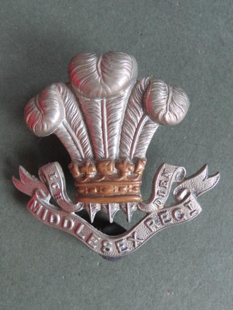 British Army The 2nd Battalion Middlesex Regiment Band Cap Badge