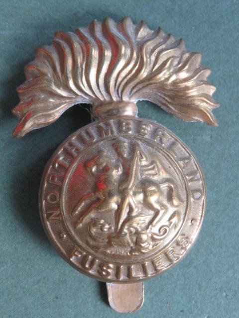 British Army Pre 1937 Northumberland Fusiliers Cap Badge