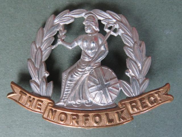 British Army Pre 1937 Norfolk Regiment Cap Badge