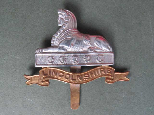 British Army Pre 1947 The Lincolnshire Regiment Cap Badge