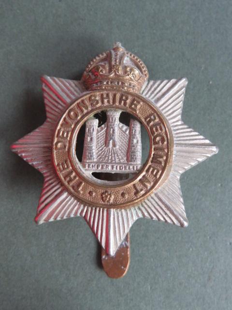 British Army Post 1901 The Devonshire Regiment Cap Badge