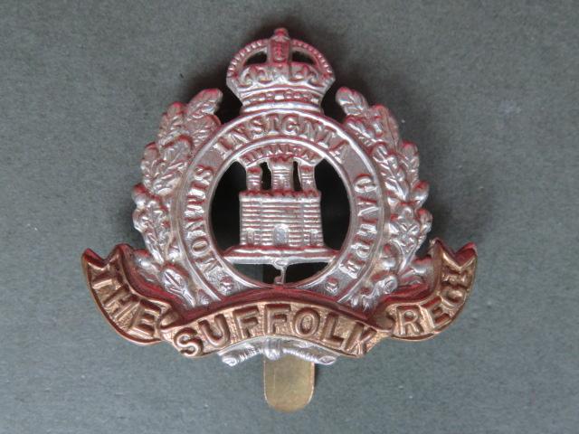 British Army Pre 1953 The Suffolk Regiment Cap Badge