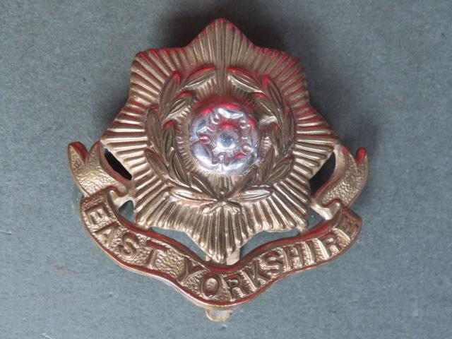 British Army East Yorkshire Regiment Cap Badge