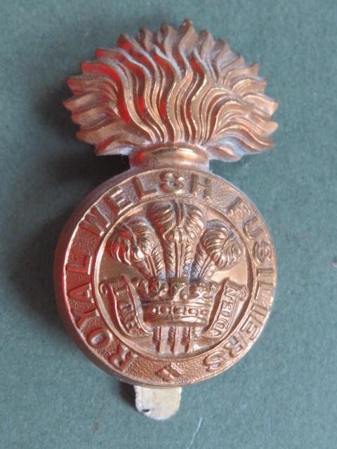 British Army WW1 Economy The Royal Welsh Fusiliers Cap Badge