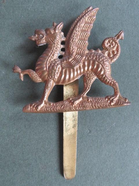 British Army 1st/2nd Battalion's The Monmouthshire Regiment Cap Badge