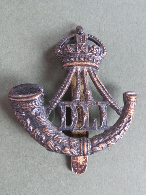 British Army Pre 1953 Durham Light Infantry / 6th Battalion Cap Badge