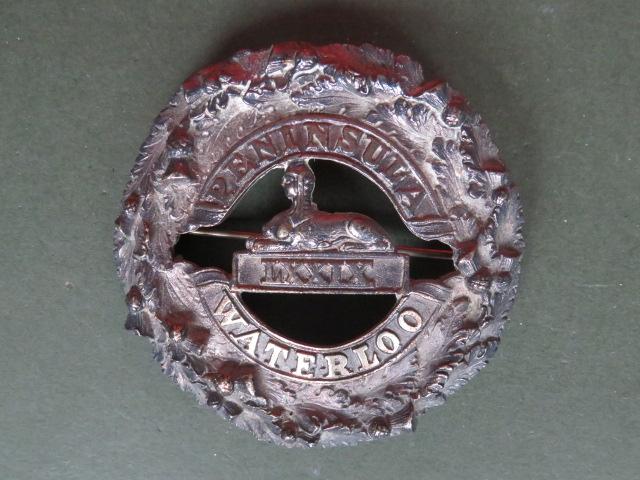 British Army The Queen's Own Cameron Highlanders Pipers Plaid Brooch