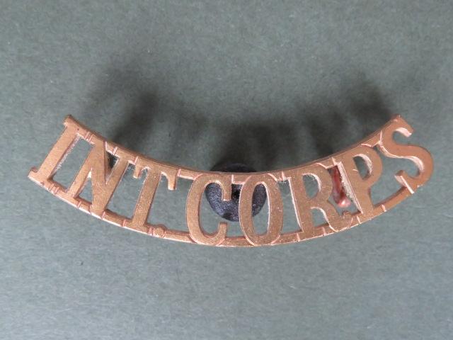 British Army The Intelligence Corps Shoulder Title